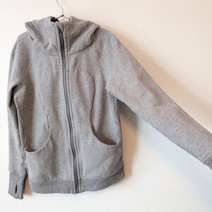 Lululemon Classic Scuba Hoodie - Thick Cotton Blend Fleece - Full Zip - Pockets